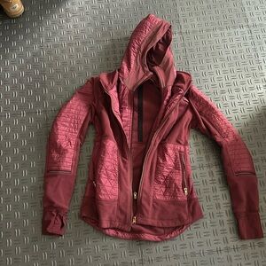 Maroon lululemon jacket